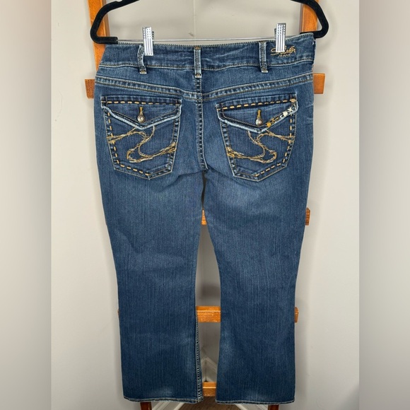 Women’s Suki Silver jeans with flap pockets - Picture 3 of 6